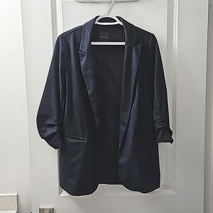 Relaxed Fit Open Blazer